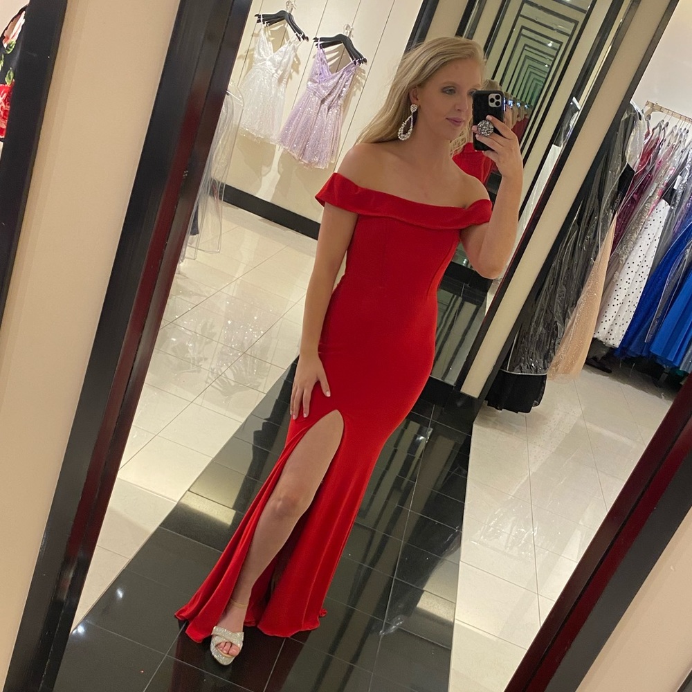 NWT Red Formal Gown